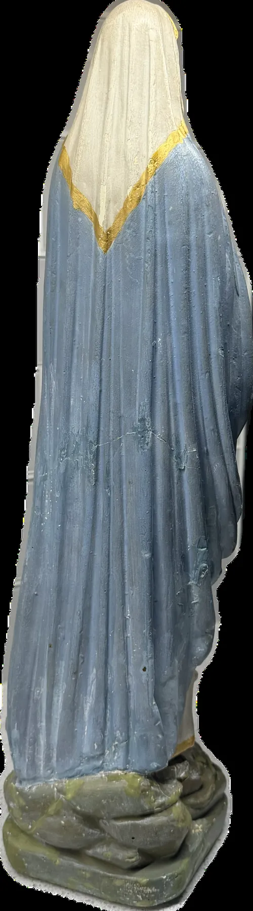Madonna Sculpture conservation treatment documentation, image 2